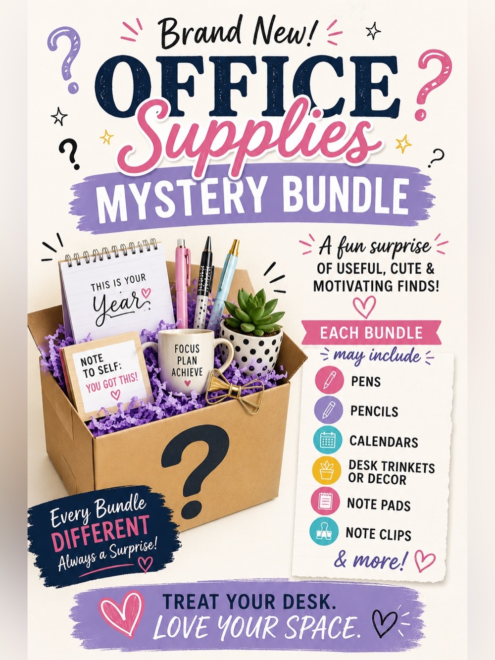 Office Supplies Mystery Bundle